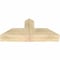 Ekena Millwork Portland Rough Sawn Timber Gable Bracket, Douglas Fir, 36"W x 15"H x 6"D x 6"F, 10/12 Pitch GBW036X15X0606POR00RDF - alternate 5